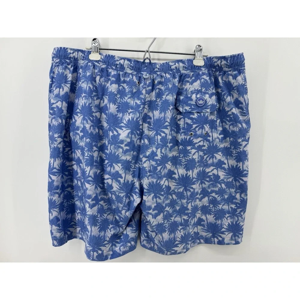 Peter Millar Seaside‎ Collection Swim Trunks Mens XXL Palm Tree  Beach Preppy